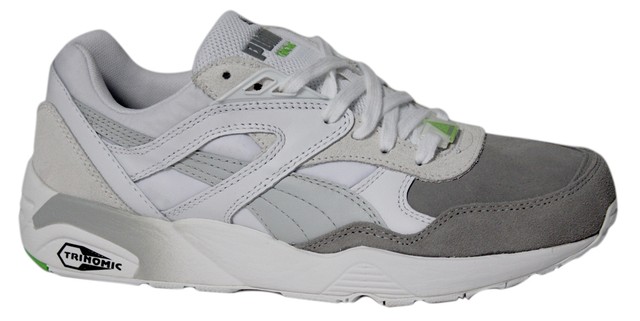 Puma Trinomic r698 bloccato Sneaker Uomo Lacci Scarpe Grigio Bianco 359288 02 u90 Puma Trinomic r698 bloccato Sneaker Uomo Lacci Scarpe Grigio Bianco 359288 02 u90