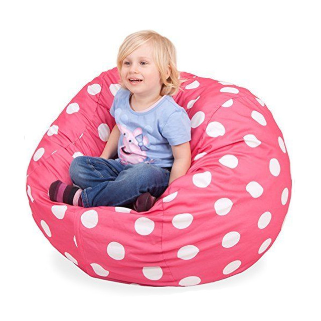 Oversized Bean Bag Chair In Candy Pink White Polka Dots Machine Oversized Bean Bag Chair In Candy Pink White Polka Dots Machine Washable
