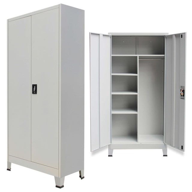 Metal Locker Cabinet Wardrobe Filing Home Office Metal Locker Cabinet Wardrobe Filing Home Office Storage Cupboard