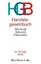 Handelsgesetzbuch by Deutscher Taschenbuch Verlag GmbH & Co. (Paperback, 1998)