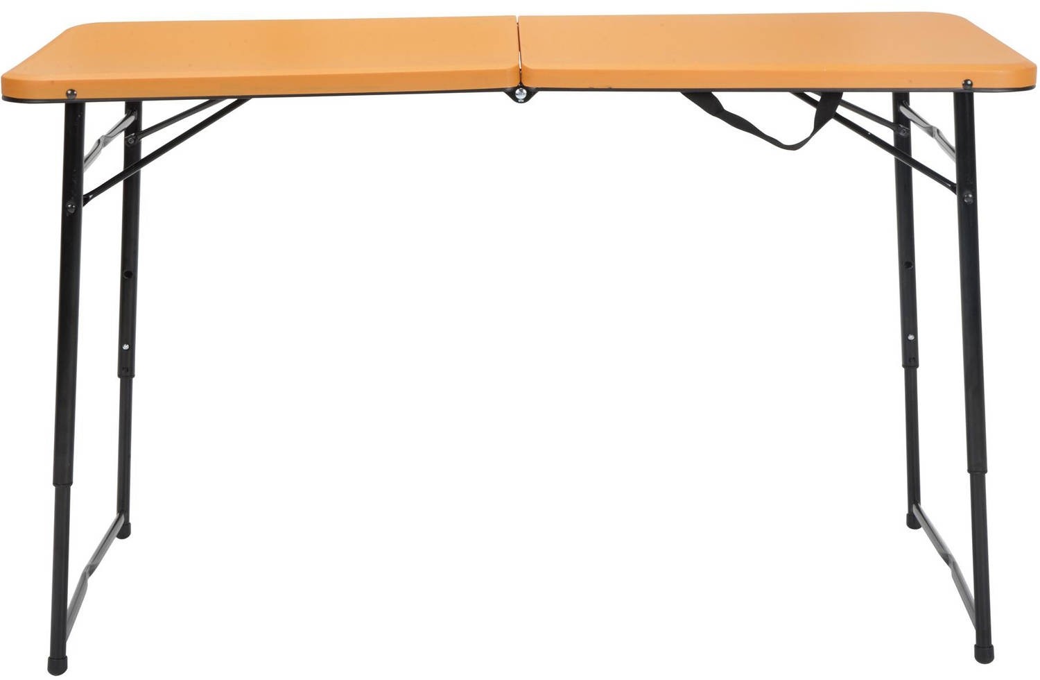 Cosco Products Indoor Outdoor Adjustable Height Center Fold Tailgate Table With