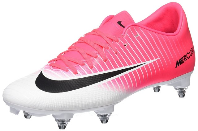 TG. 40.5 EU Nike Mercurial Victory VI SG Scarpe da Calcio Uomo Rosa Racer P TG. 40.5 EU Nike Mercurial Victory VI SG Scarpe da Calcio Uomo Rosa Racer P