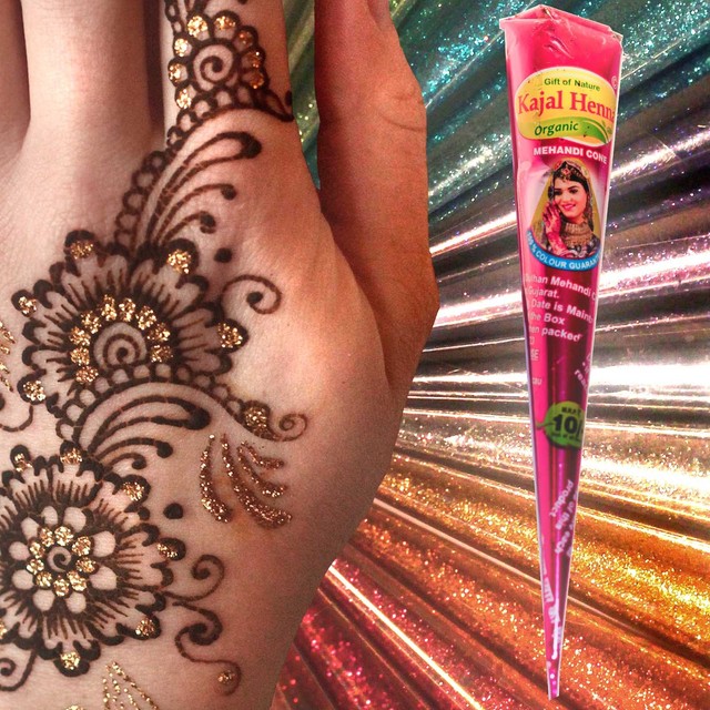 1 x large organic henna cone glitter gel choice of colours mehndi 1 x large organic henna cone glitter gel choice of colours mehndi
