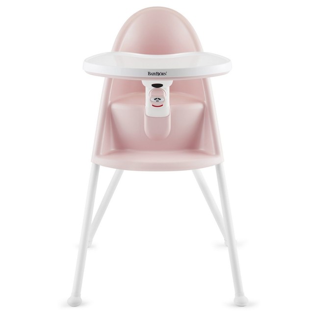 Babybjorn High Chair Light Pink I4185rd Babybjorn Ergonomic Seat Compact High Chair Baby Safety Feeding Light Pink New