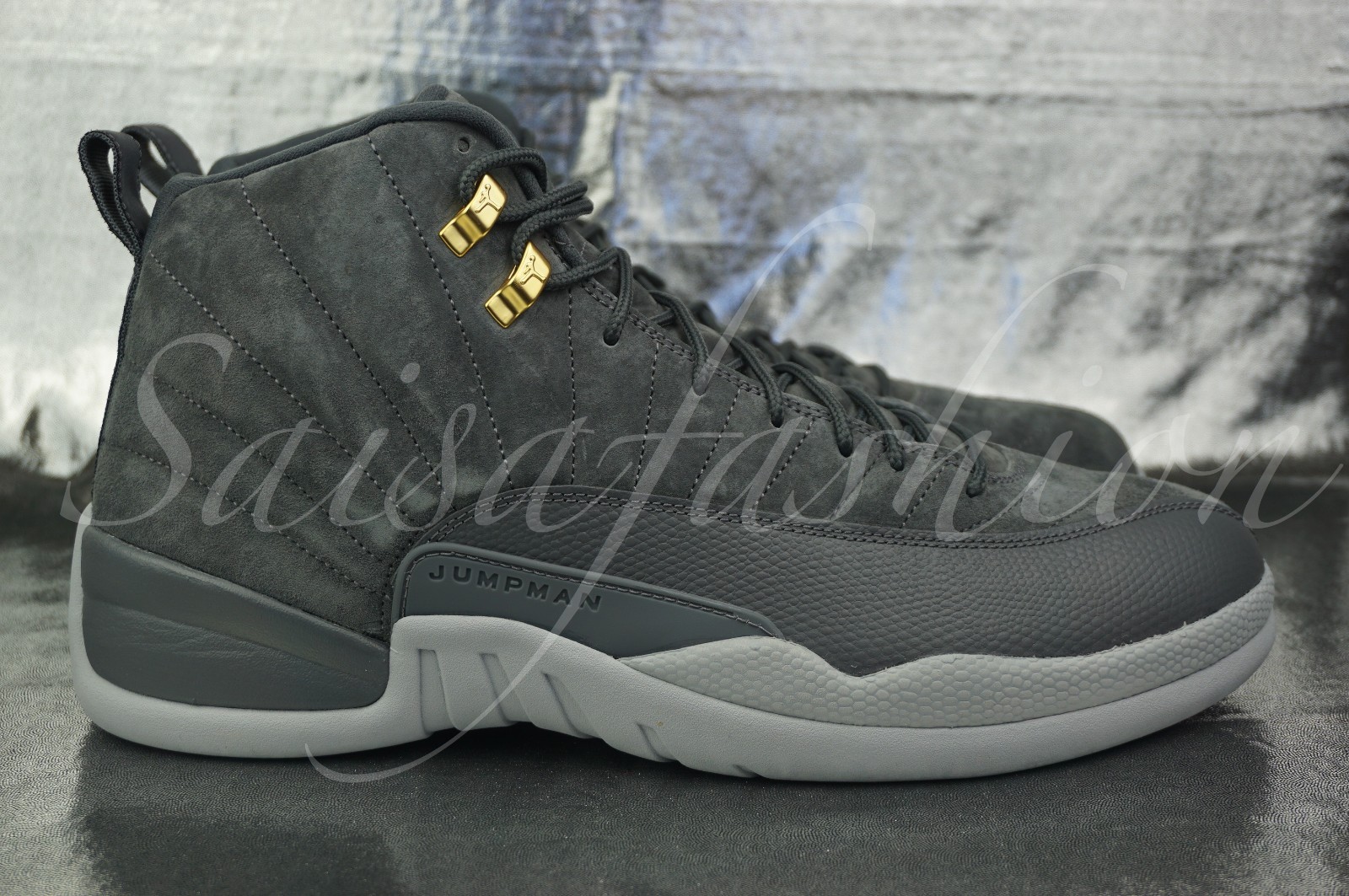 Nike Air Jordan Retro 12 XII Dark Grey Wolf 130690-005 AUTHENTIC SIZE Nike Air Jordan Retro 12 XII Dark Grey Wolf 130690-005 AUTHENTIC SIZE