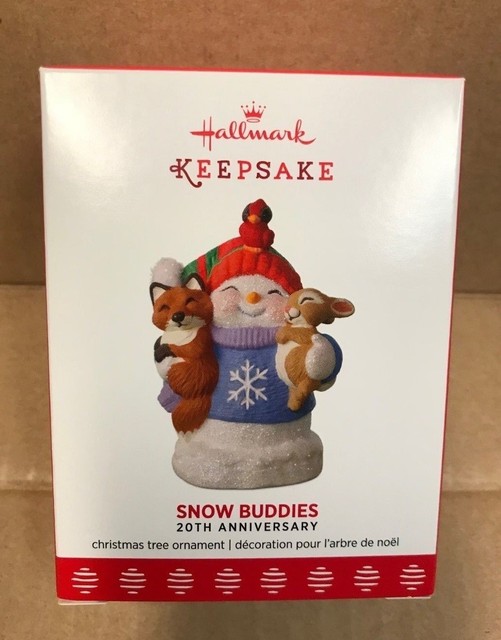 Hallmark 2017 Keepsake Christmas Ornament Snow Buds 20th 2017 Hallmark Keepsake Ornament Snow Buds 20th Anniversary New