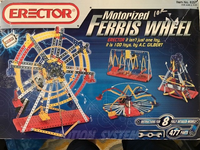 What Does Sd Mean >> Erector Set Motorized Ferris Wheel & Carnival Rides Building Model 8257 | eBay What Does Sd Mean >> Erector Set Motorized Ferris Wheel & Carnival Rides Building Model 8257 | eBay