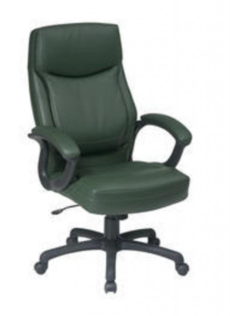 Office Star Products Work Smart Executive Chair Monotone Green Eco Picture 1 Of