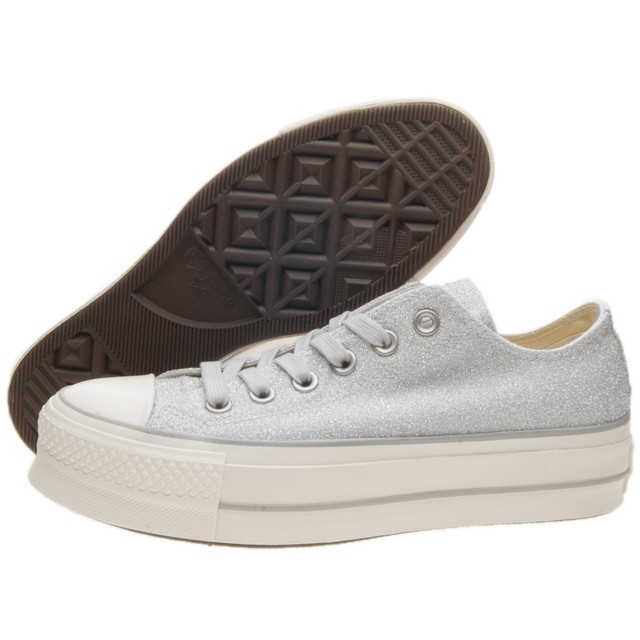 Converse Chuck Taylor Ox Scarpe da ginnastica da donna grigio LIFT Sport Donna Scarpe Casual Converse Chuck Taylor Ox Scarpe da ginnastica da donna grigio LIFT Sport Donna Scarpe Casual