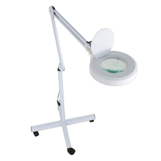 Pro 5x Diopter Rolling Stand Magnifying Lamp Beauty Tattoo ... Pro 5x Diopter Rolling Stand Magnifying Lamp Beauty Tattoo ...