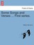 NEW Some Songs And Verses ... First Series. by... BOOK (Paperback / softback)
