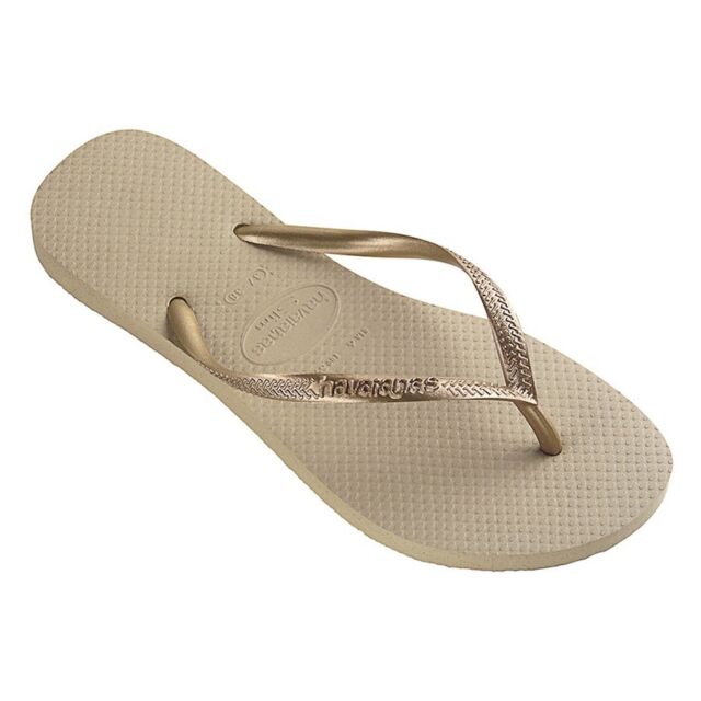 HAVAIANAS SLIM FLIP FLOP DI DEDO PER DONNA ORIGINALE 4000030 2719 BEIGE HAVAIANAS SLIM FLIP FLOP DI DEDO PER DONNA ORIGINALE 4000030 2719 BEIGE