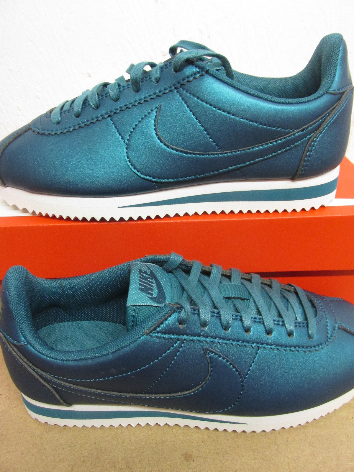 Nike classico da donna Cortez Scarpe ginnastica pelle 807471 901 tennis Nike classico da donna Cortez Scarpe ginnastica pelle 807471 901 tennis
