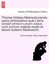 NEW Thom Hobbes Malmesburiensis Opera... BOOK (Paperback / softback)