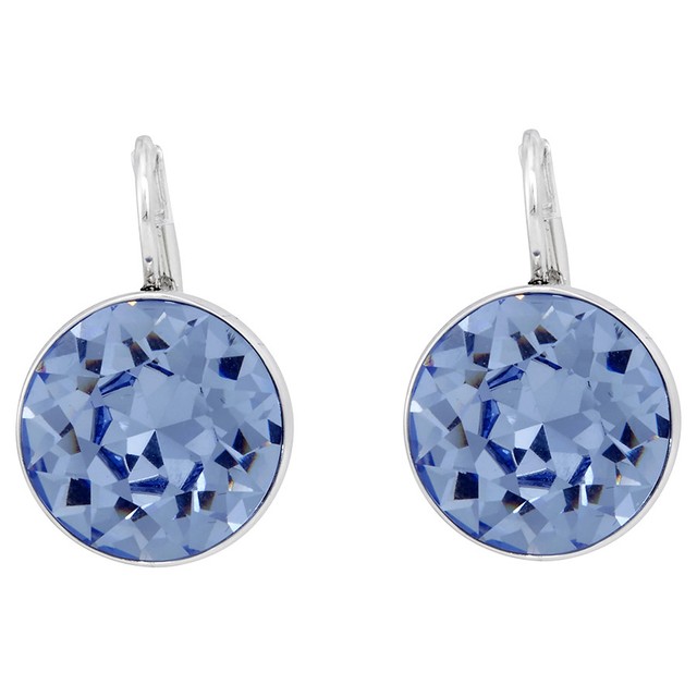 Authentic Swarovski Crystal Light Shire Bella Pierced Earrings Swarovski Bella Pierced Earrings Light Shire Crystal