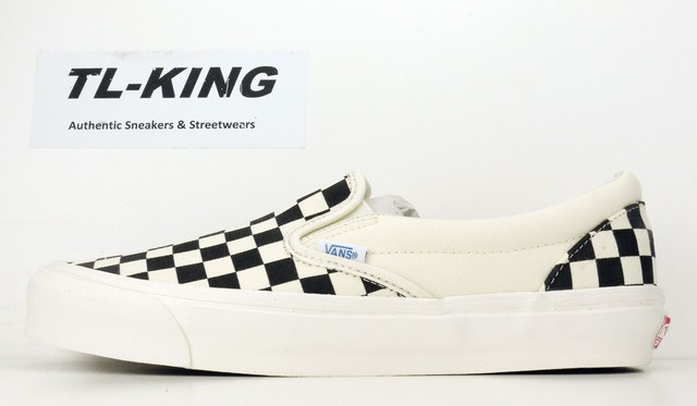 vans vault og classic slip on lx black white checkerboard vans vault og classic slip on lx black white checkerboard