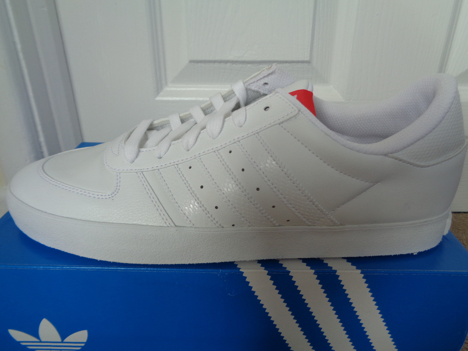 Adidas G.S. VULC Linea Uomo Scarpe Ginnastica M20206 UK 10.5 EU 45 1/3 US 11 NUOVE Adidas G.S. VULC Linea Uomo Scarpe Ginnastica M20206 UK 10.5 EU 45 1/3 US 11 NUOVE