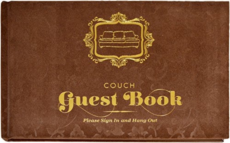 Couch Guest Book Housewarming Gift Office Supplies Notebooks Writing Picture 1 Of 6