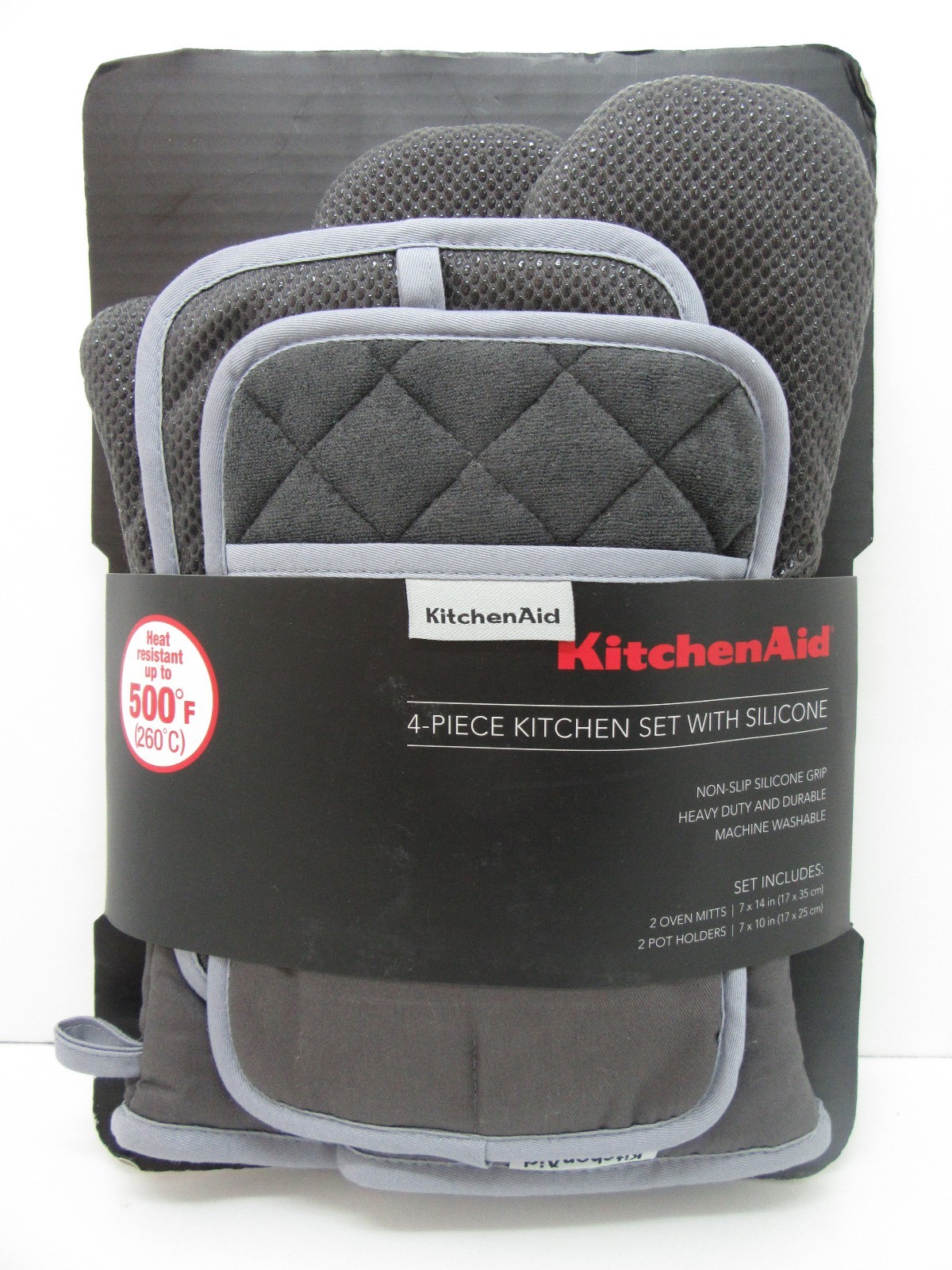 Kitchenaid 4pc Kitchen Set With Silicone 2 Oven Mitts Pot Holders Res Content Global Inflow Inflowcomponent Technicalissues