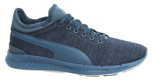 Puma Ignite Sock Jersey con lacci blu sneaker uomo 362352 03 P6 Puma Ignite Sock Jersey con lacci blu sneaker uomo 362352 03 P6
