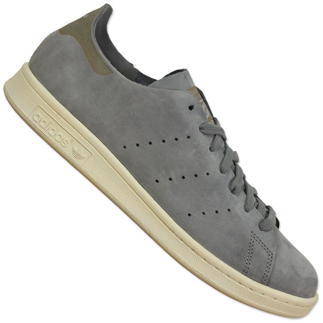 ADIDAS ORIGINALS STAN SMITH pulire scarpe da ginnastica in pelle S79465 grigio ADIDAS ORIGINALS STAN SMITH pulire scarpe da ginnastica in pelle S79465 grigio