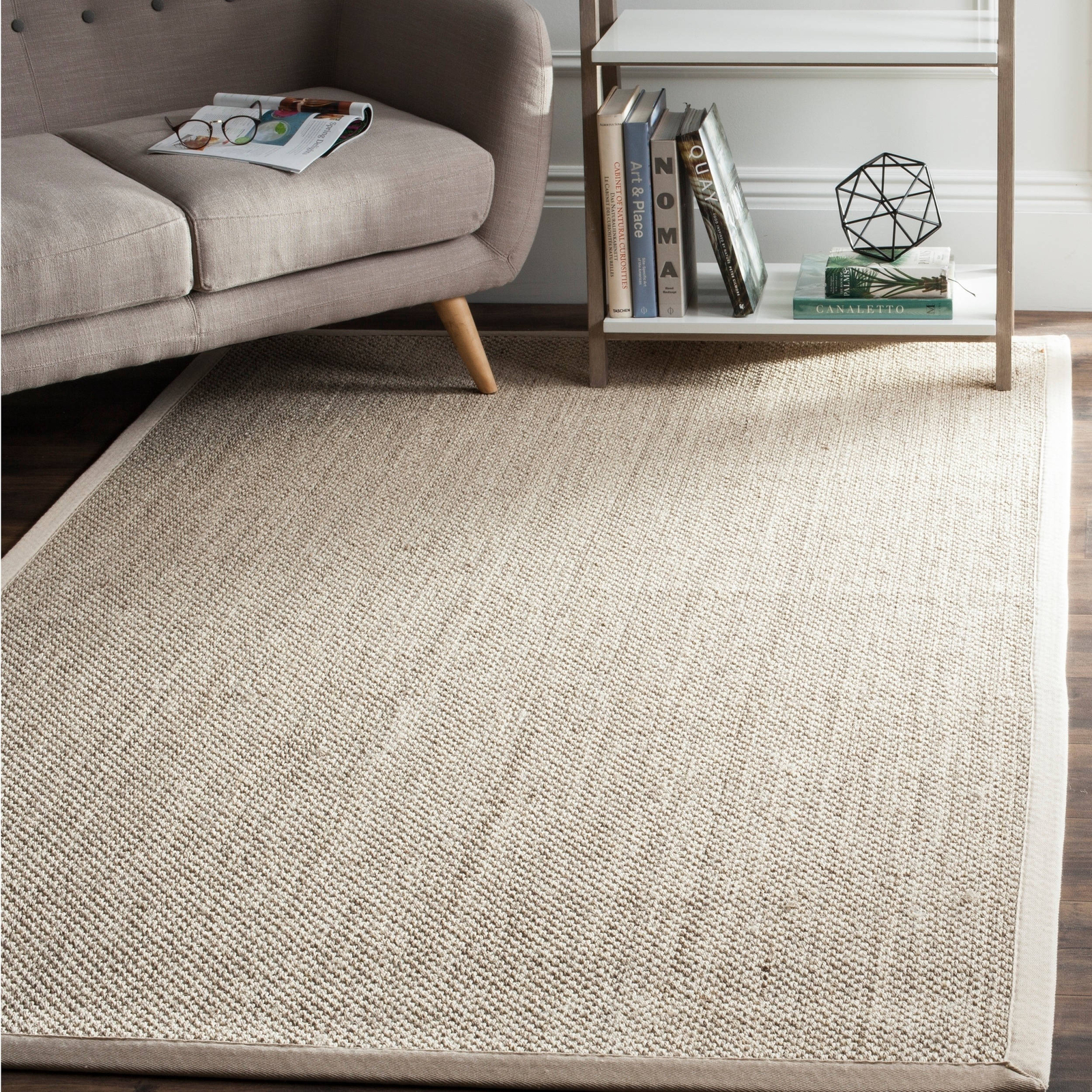 Safavieh Natural Fiber Marble Beige Sisal Area Rug 4 X 6 Ebay Picture 1 Of 5