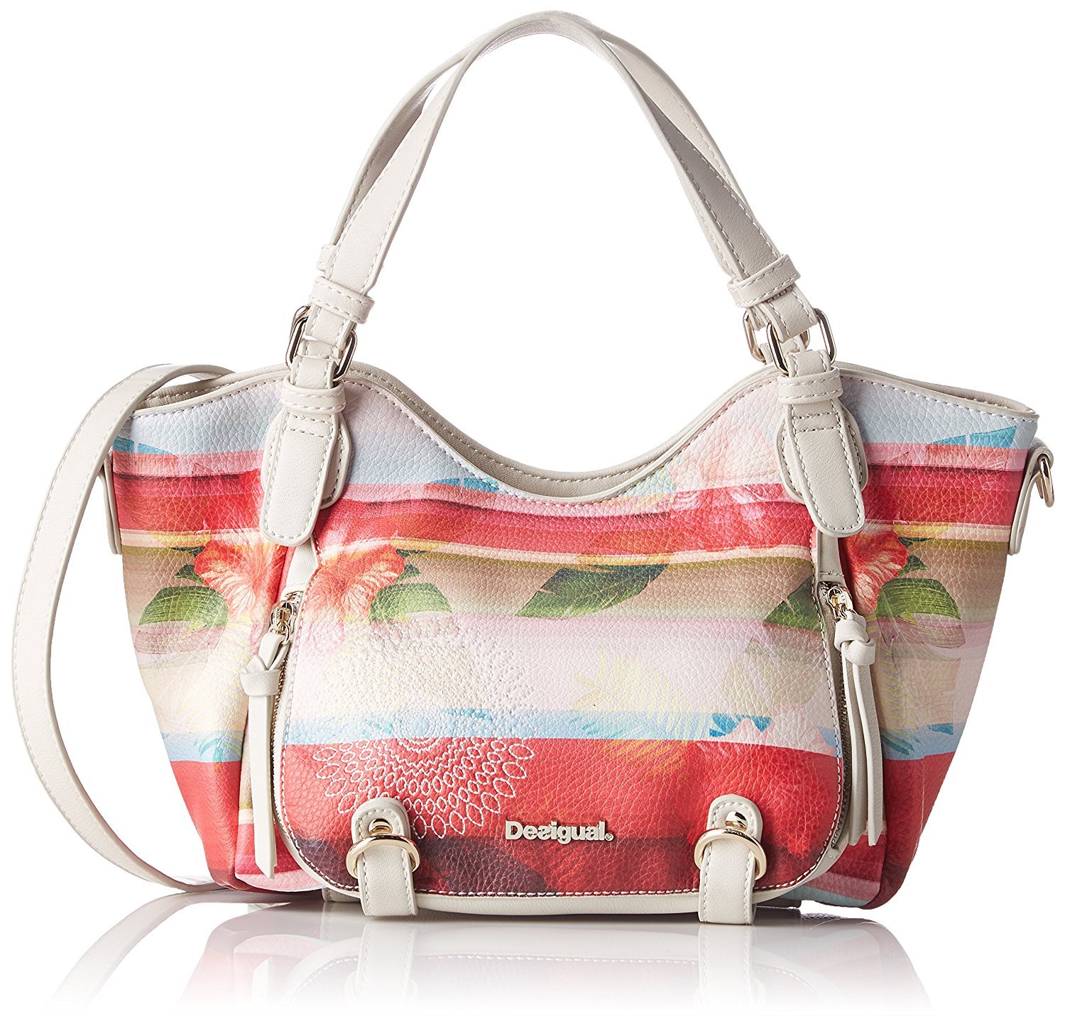 Desigual Rotterdam Mini Polynesia Bag Carmin Ebay Picture 1 Of 6