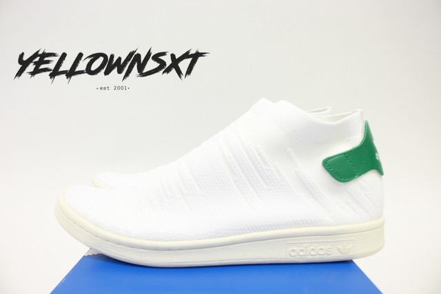 Mujeres Adidas Stan Smith Sock PK blanco / Verde by9252 7 eBay Mujeres Adidas Stan Smith Sock PK blanco / Verde by9252 7 eBay