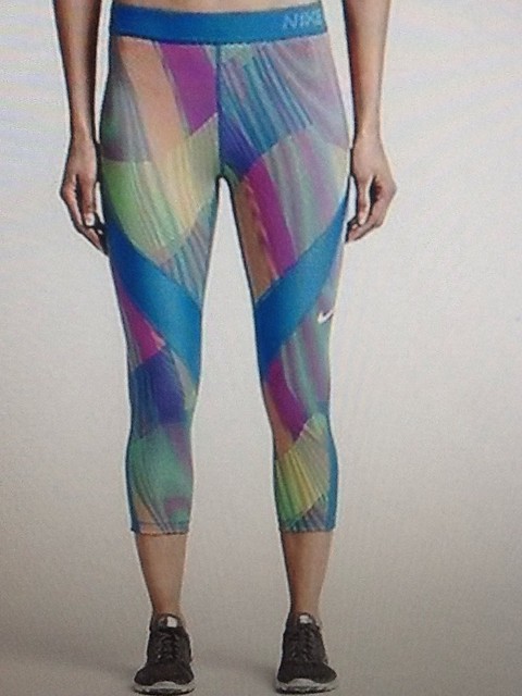 Womens Size XS Nike Pro Hypercool Frequency Training Capris Blue ... Nike Pro Hypercool Frequency Women's Training Capris # 725475-435 size XS nwt