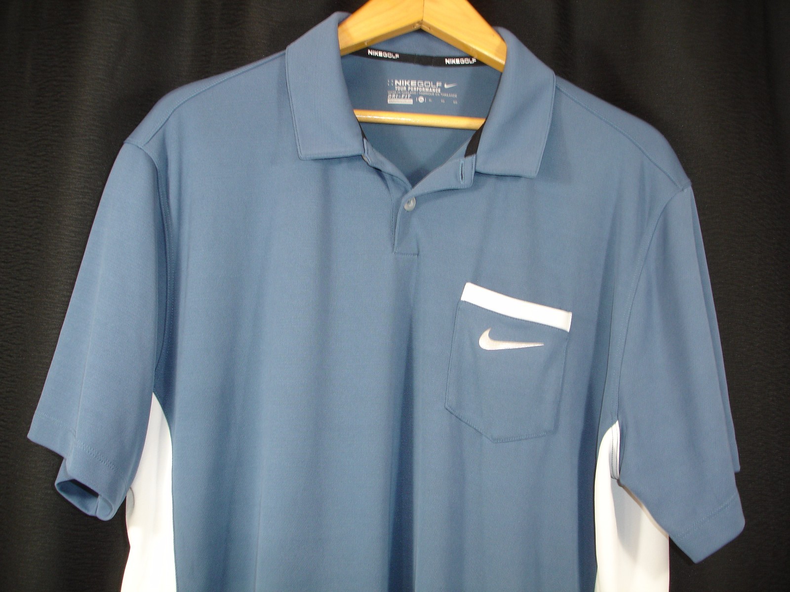 nike golf tour performance dri fit shirt