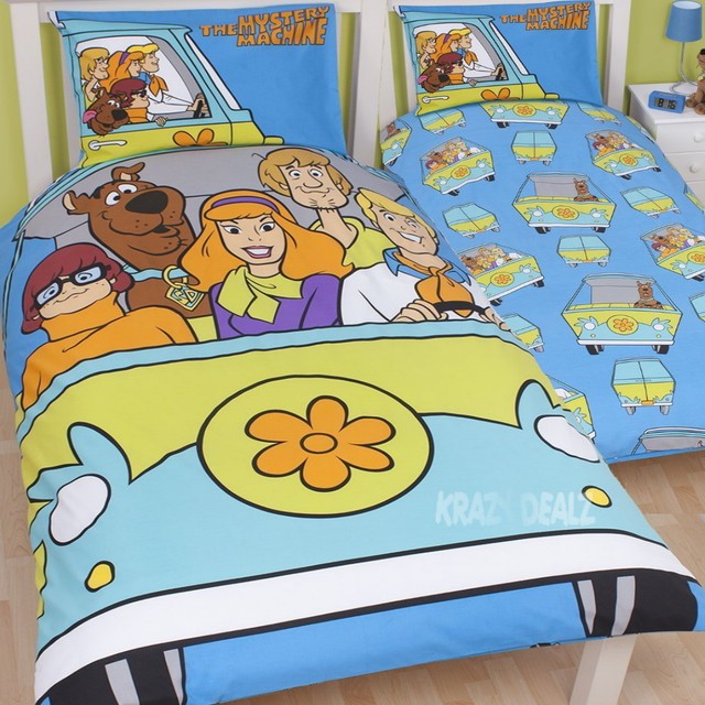 Scooby Doo Mystery Machine Single Panel Duvet Cover Bed Set Gift Ebay Scooby Doo Mystery Machine Single Panel Duvet Cover Bed Set New Gift