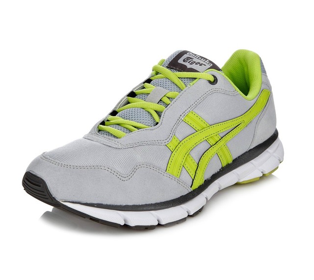 ASICS Onitsuka Tiger Harandia Trainer Jogging Scarpe Sneaker light grey/lime ASICS Onitsuka Tiger Harandia Trainer Jogging Scarpe Sneaker light grey/lime