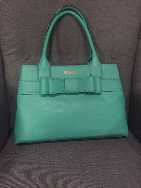Elena Kate Spade Dusty Emerald Villabella Satchel Handbag Wkru1455 Nwt Kate Spade Elena Wkru1445 Villabella Ave Dstyemrld Handbag Retail 448 00