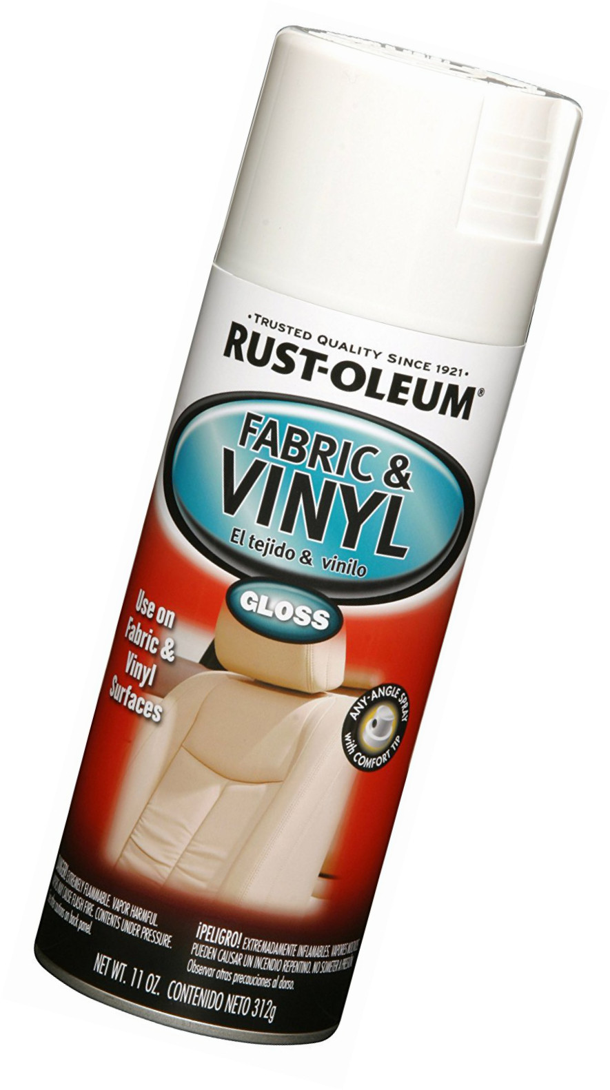 Rust Oleum 248922 Automotive Fabric Vinyl Spray Paint 11 Ounce Rust Oleum 248922 Automotive Fabric Vinyl Spray Paint 11 Ounce Gloss White