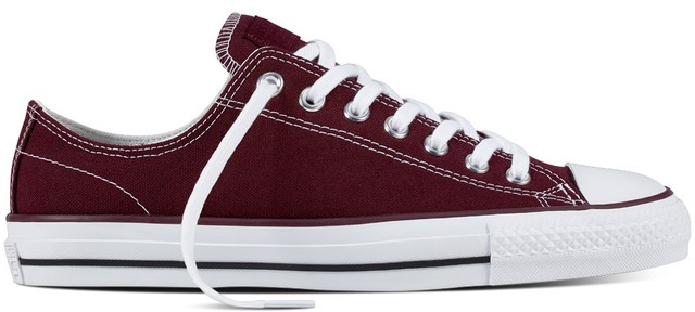 CONVERSE CTA PRO OX SCURO Sangria/Bianco/bianco scarpe uomo gr.41 46 CONVERSE CTA PRO OX SCURO Sangria/Bianco/bianco scarpe uomo gr.41 46