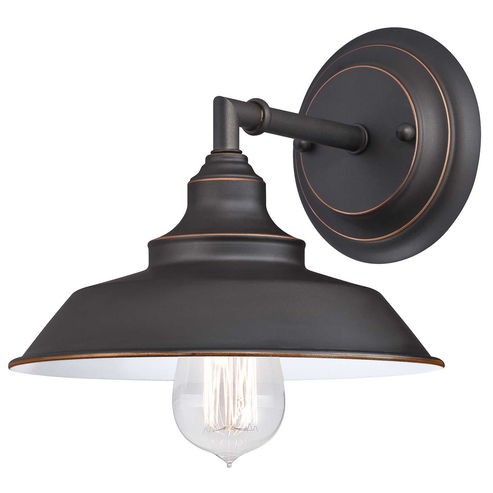 Westinghouse 6343500 Iron Hill One Light Indoor Wall Fixture Oil Picture 1 Of 4