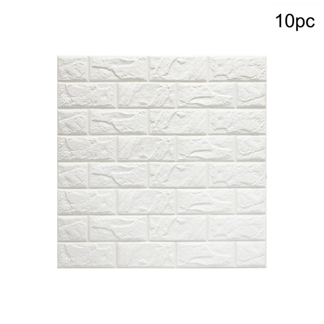 Pe Foam Wall Sticker 3d Brick Stone Embossed Paper Diy Picture 13 Of 16