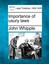 NEW Importance of usury laws by John Whipple