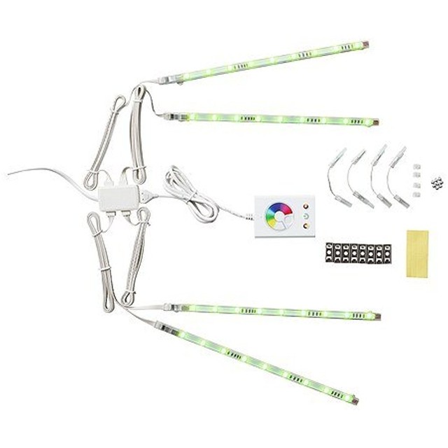Ikea 501 923 65 Dioder Led Light Strip Set Multicolor 4 Piece 22217 501 923 65 Dioder Led Light Strip Set Multicolor 4 Piece