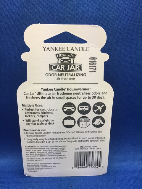 3 Yankee Candle Strawberry Lemon Ice Car Jar Ultimate Factory ... 3 Yankee Candle Strawberry Lemon Ice Car Jar Ultimate Factory ...