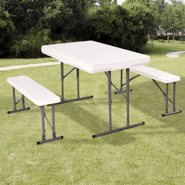 Giantex Table And Benches Set Chair Seat Folding Picnic Patio Garden Table And Benches Set Chair Seat Folding Picnic Patio Garden Outdoor Furniture