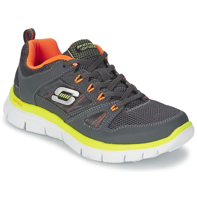 scarpe skechers bambino grigio