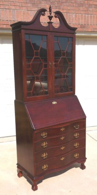 Jasper Mahogany Governor Winthrop Lighted Secretary Ebay Jasper Mahogany Governor Winthrop Lighted Secretary