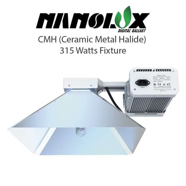 Nanolux Cmh Ceramic Metal Halide 315w Grow Light Fixture No Lamps Nanolux Cmh Ceramic Metal Halide 315w Grow Light Fixture No Lamps