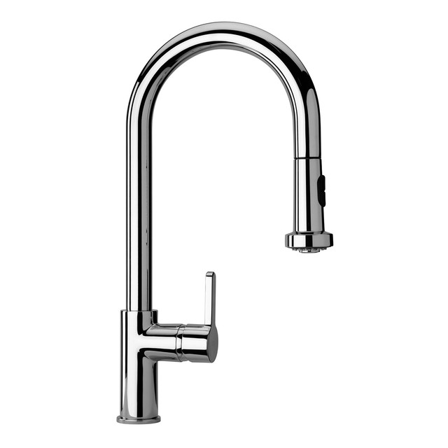 Miscelatore lavello cucina con doccia monogetto estraibile Paini ... Miscelatore lavello cucina con doccia monogetto estraibile Paini ...