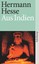 Aus Indien Hermann Hesse 9783518370629