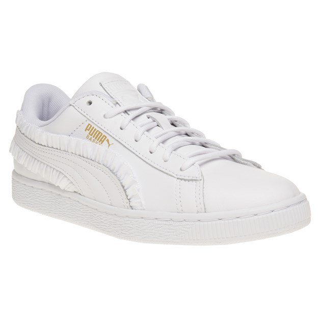 PUMA Basket Classic Frill Women's Trainers Donna Scarpe Sport classici Nuovo PUMA Basket Classic Frill Women's Trainers Donna Scarpe Sport classici Nuovo