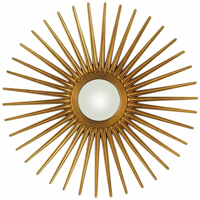 Cooper Classics Antique Gold Sunburst Mirror Cooper Classics Heather Sunburst Mirror Polyurethane 4537