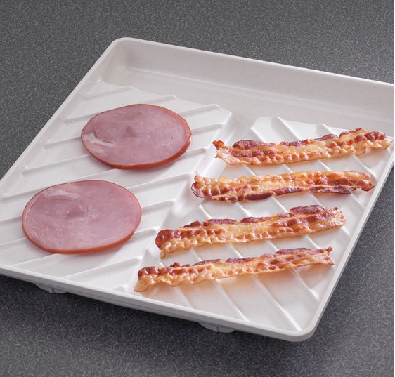 Nordic Ware Microwave Bacon Tray And Food Defroster Ebay