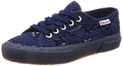 Tg. 38 Superga 2750 Scarpe da Ginnastica Donna colore Azul 81 taglia 38 Tg. 38 Superga 2750 Scarpe da Ginnastica Donna colore Azul 81 taglia 38